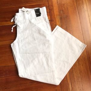 Soho Street - Wide-Leg Linen Pant